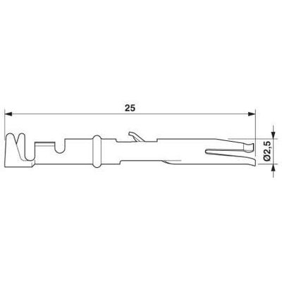 CK1,6-BR-0,50BU AG - Phoenix Contact - 1884186 - изображение 2