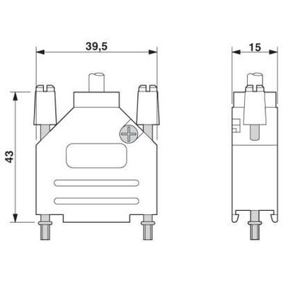 SCT-D-SUB 15-KG - Phoenix Contact - 2749563 - изображение 2