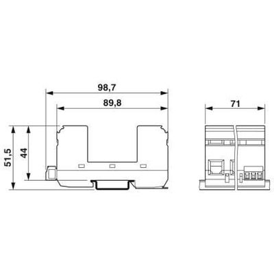 VAL-MS/3+1-BE/FM - Phoenix Contact - 2838898 - изображение 2