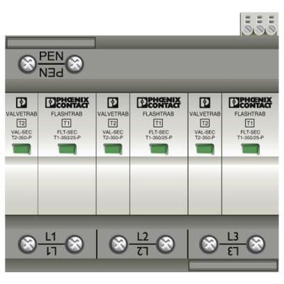 FLT-SEC-T1+T2-3C-350/25-FM - Phoenix Contact - 2905469 - изображение 3
