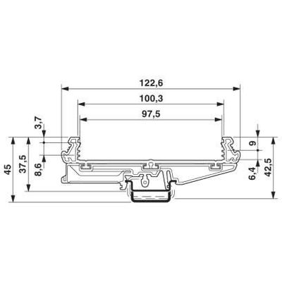 UM100-PROFIL 200CM - Phoenix Contact - 2906319 - изображение 2