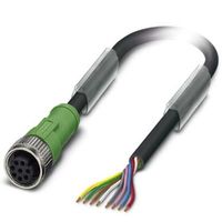 SAC-8P-10,0-PUR/M12FS BK - Phoenix Contact - 1401032