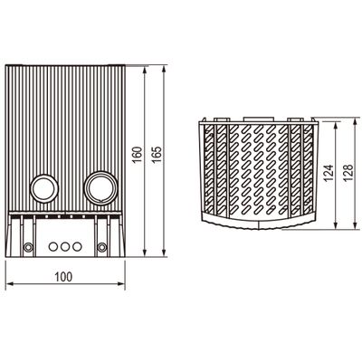 CR 027 550 Вт - Термостатоф - 02701.0-00.2 - изображение 2