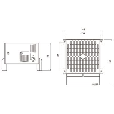 CR 030 1200 Вт - Термостатоф - 03051.1-20.2 - изображение 2