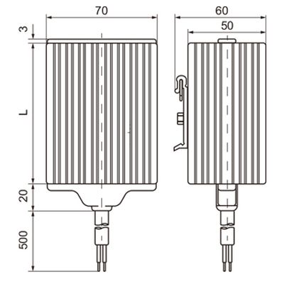 HG 140 30 Вт - Термостатоф - 14001.0-00.2 - изображение 2