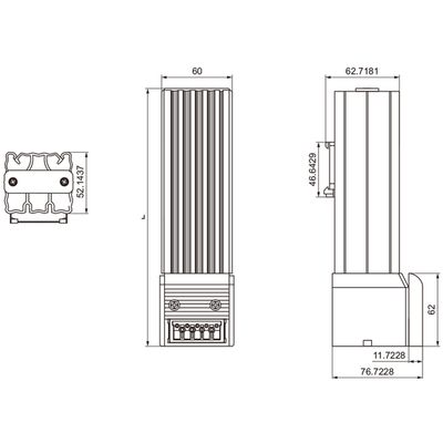 HGL 046 250 Вт - Термостатоф - 04640.0-00.2 - изображение 2