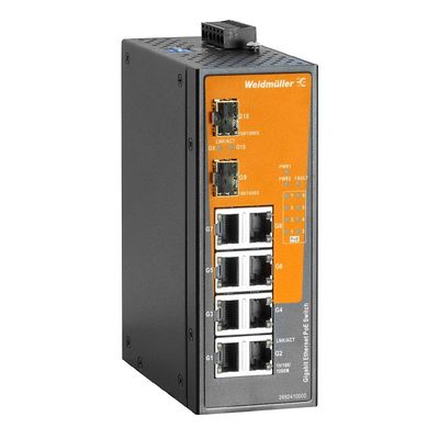 IE-SW-EL10-8GTPOE-2GESFP - Weidmueller - 2682410000